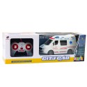 LEAN Toys Karetka Ambulans Zdalnie Sterowany RC Światła Dźwięki 1:20 Biały