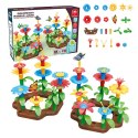 LEAN Toys Klocki Konstrukcyjne Ogród Kwiatowy DIY 148 Elementów