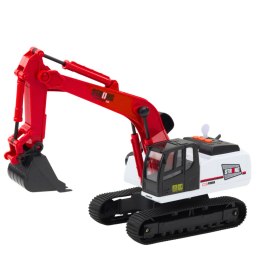LEAN Toys Koparka Gąsienicowa Ruchoma Łyżka Obrotowa Kabina 360° 1:14