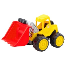 LEAN Toys Koparko-Ładowarka Dla Dzieci Do Piasku Pojazd Budowlany Żółta
