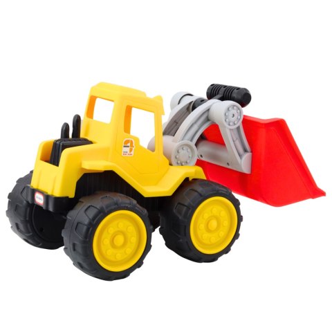 LEAN Toys Koparko-Ładowarka Dla Dzieci Do Piasku Pojazd Budowlany Żółta LEAN Toys Koparko-Ładowarka Dla Dzieci Do Piasku Pojazd Budowlany Żółta