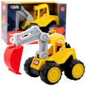 LEAN Toys Koparko Ładowarka Ogrodowa Do Piasku Dziecięca Żółta