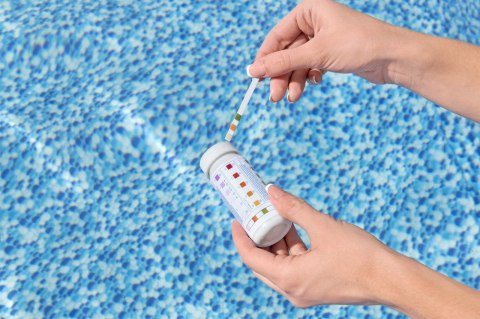 50 Pasków Testowych do wody basenowej BESTWAY pH + Chlor + Zasadowość 50 Pasków Testowych do wody basenowej BESTWAY pH + Chlor + Zasadowość