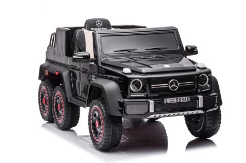 LEAN CARS Auto Na Akumulator Mercedes Benz G63 6X6 Czarny LEAN CARS Auto Na Akumulator Mercedes Benz G63 6X6 Czarny