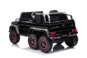 LEAN CARS Auto Na Akumulator Mercedes Benz G63 6X6 Czarny