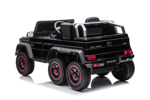 LEAN CARS Auto Na Akumulator Mercedes Benz G63 6X6 Czarny LEAN CARS Auto Na Akumulator Mercedes Benz G63 6X6 Czarny