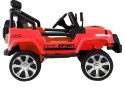 LEAN CARS Auto na Akumulator S2388 Jeep Czerwony 4x45W