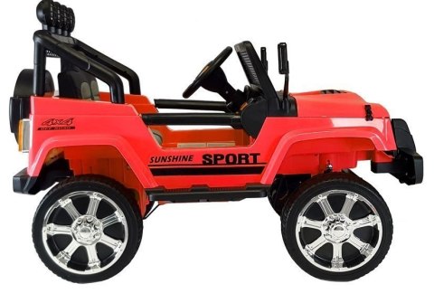 LEAN CARS Auto na Akumulator S2388 Jeep Czerwony 4x45W LEAN CARS Auto na Akumulator S2388 Jeep Czerwony 4x45W