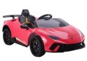 LEAN CARS Auto na akumulator Lamborghini Huracan Czerwone