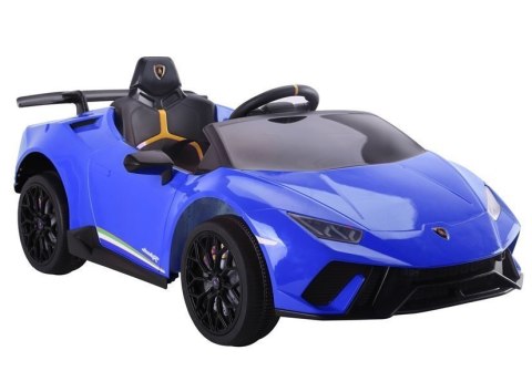 LEAN CARS Auto na akumulator Lamborghini Huracan Niebieskie LEAN CARS Auto na akumulator Lamborghini Huracan Niebieskie