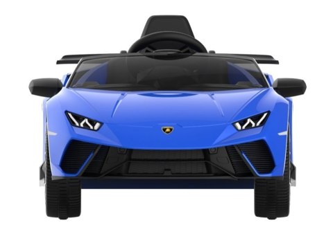 LEAN CARS Auto na akumulator Lamborghini Huracan Niebieskie LEAN CARS Auto na akumulator Lamborghini Huracan Niebieskie