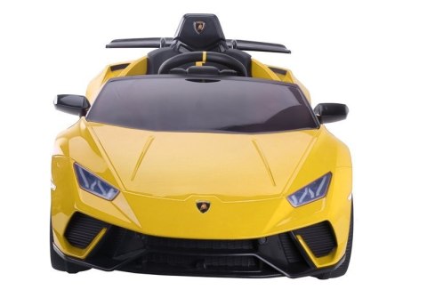 LEAN CARS Auto na akumulator Lamborghini Huracan Żółte LEAN CARS Auto na akumulator Lamborghini Huracan Żółte