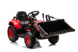 LEAN CARS Traktor Na Akumulator Z łyżką BW-X002A Czerwony