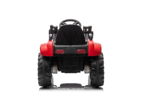 LEAN CARS Traktor Na Akumulator Z łyżką BW-X002A Czerwony LEAN CARS Traktor Na Akumulator Z łyżką BW-X002A Czerwony
