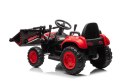 LEAN CARS Traktor Na Akumulator Z łyżką BW-X002A Czerwony