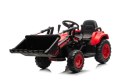 LEAN CARS Traktor Na Akumulator Z łyżką BW-X002A Czerwony