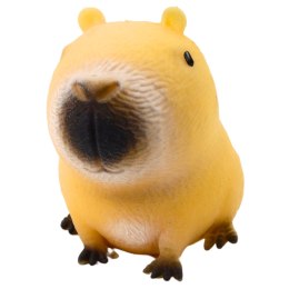 LEAN TOYS Gniotek Kapibara Antystresowy Squishy Beżowa Jasnobrązowa 7,5cm