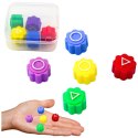 LEAN TOYS Kości Do Gry W Gonggi Hacele Gra Zręcznościowa Squid Games Etui 5szt A
