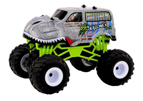 LEAN Toys Auto Terenowe Zdalnie Sterowane RC 1:16 Dinozaur Szary LEAN Toys Auto Terenowe Zdalnie Sterowane RC 1:16 Dinozaur Szary