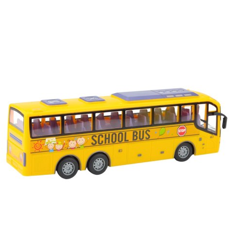 LEAN Toys Autobus Zdalnie Sterowany RC Szkolny 1:30 Światła Żółty LEAN Toys Autobus Zdalnie Sterowany RC Szkolny 1:30 Światła Żółty