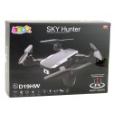 LEAN Toys Dron Sky Hunter D19HW Kamera FVP Wi-Fi Pilot Z Uchwytem Na Telefon Etui