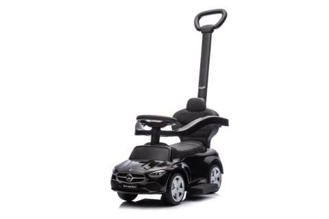 LEAN Toys Jeździk z Pchaczem Mercedes 3w1 Czarny LEAN Toys Jeździk z Pchaczem Mercedes 3w1 Czarny
