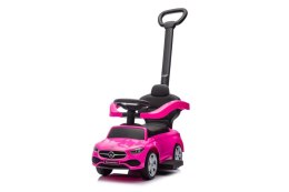 LEAN Toys Jeździk z Pchaczem Mercedes 3w1 Różowy