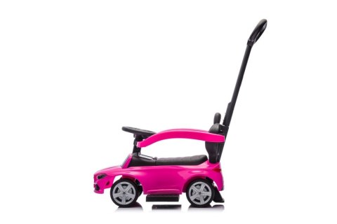 LEAN Toys Jeździk z Pchaczem Mercedes 3w1 Różowy LEAN Toys Jeździk z Pchaczem Mercedes 3w1 Różowy