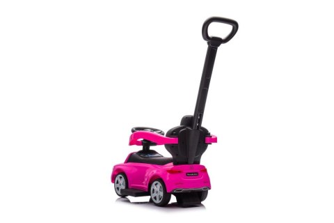 LEAN Toys Jeździk z Pchaczem Mercedes 3w1 Różowy LEAN Toys Jeździk z Pchaczem Mercedes 3w1 Różowy