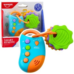LEAN Toys Klucze Do Auta Pilot Interaktywny Z Gryzakami Dla Malucha Światła Dźwięki