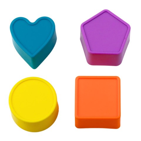 LEAN Toys Kostka Sensoryczna Edukacyjna Dla Dzieci Sorter Elastyczne Przęsła Kolorowa LEAN Toys Kostka Sensoryczna Edukacyjna Dla Dzieci Sorter Elastyczne Przęsła Kolorowa