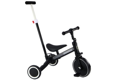LEAN Trike Rower Trójkołowy PRO50 Rowerek Z Rączką Do Prowadzenia Czarny LEAN Trike Rower Trójkołowy PRO50 Rowerek Z Rączką Do Prowadzenia Czarny