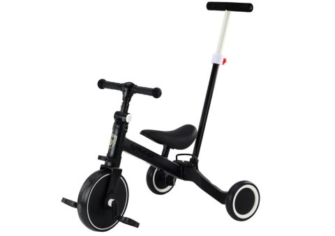 LEAN Trike Rower Trójkołowy PRO50 Rowerek Z Rączką Do Prowadzenia Czarny LEAN Trike Rower Trójkołowy PRO50 Rowerek Z Rączką Do Prowadzenia Czarny