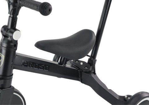 LEAN Trike Rower Trójkołowy PRO50 Rowerek Z Rączką Do Prowadzenia Czarny LEAN Trike Rower Trójkołowy PRO50 Rowerek Z Rączką Do Prowadzenia Czarny