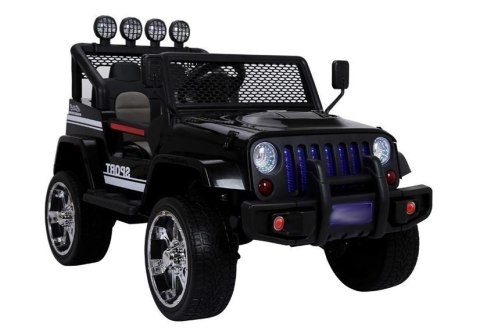 LEAN CARS Auto na Akumulator S2388 Jeep Czarny 4x45W