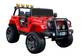 LEAN CARS Auto na Akumulator WXE-1688 4x4 Czerwony STRONG