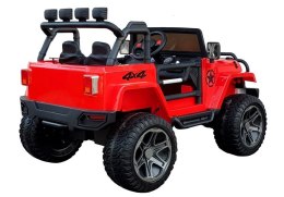 LEAN CARS Auto na Akumulator WXE-1688 4x4 Czerwony STRONG