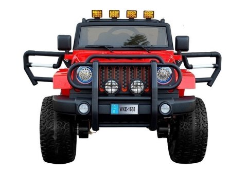 LEAN CARS Auto na Akumulator WXE-1688 4x4 Czerwony STRONG LEAN CARS Auto na Akumulator WXE-1688 4x4 Czerwony STRONG