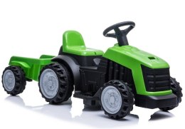 LEAN CARS Traktor z Przyczepą na Akumulator TR1908T Zielony