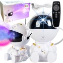 LEAN Toys Projektor Astronauta Z Gwiazdą LED USB Pilot Sterujący