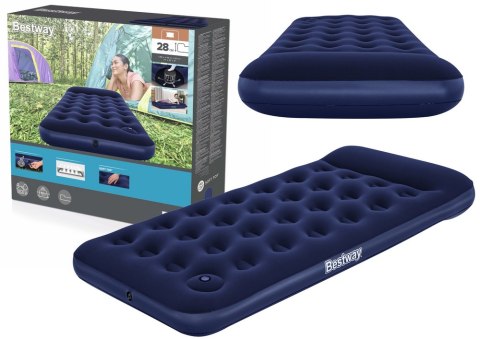 Bestway Dmuchany Materac Jednoosobowy 188 x 99 x 28 cm Bestway 67224 Bestway Dmuchany Materac Jednoosobowy 188 x 99 x 28 cm Bestway 67224