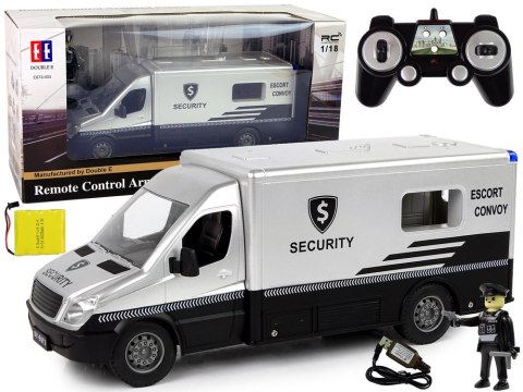 Double E Auto Bankowóz Konwój Security Zdalnie Sterowane R/C Pilot Akumulator Double E Auto Bankowóz Konwój Security Zdalnie Sterowane R/C Pilot Akumulator
