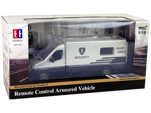 Double E Auto Bankowóz Konwój Security Zdalnie Sterowane R/C Pilot Akumulator Double E Auto Bankowóz Konwój Security Zdalnie Sterowane R/C Pilot Akumulator