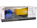 Double E Duża Ciężarówka R/C Mercedes Arocs Niebieska 1:20 Kontener 58 cm Długości
