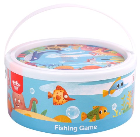 TOOKY TOY Gra Zręcznościowa Łowienie Rybek Wędkowanie TOOKY TOY Gra Zręcznościowa Łowienie Rybek Wędkowanie