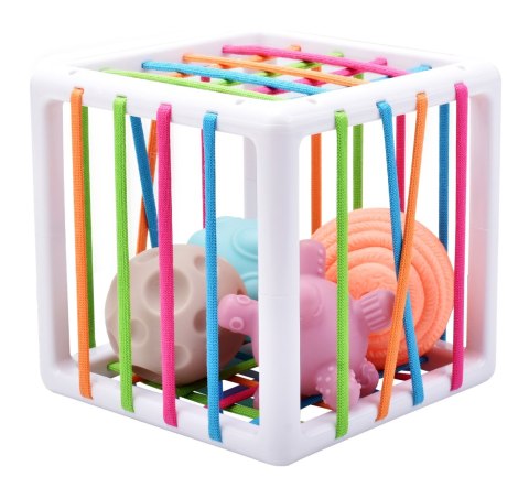 WOOPIE BABY Elastyczna Kostka Sensoryczna Sorter dla Dzieci Zwariowane Kształty 5 el. WOOPIE BABY Elastyczna Kostka Sensoryczna Sorter dla Dzieci Zwariowane Kształty 5 el.
