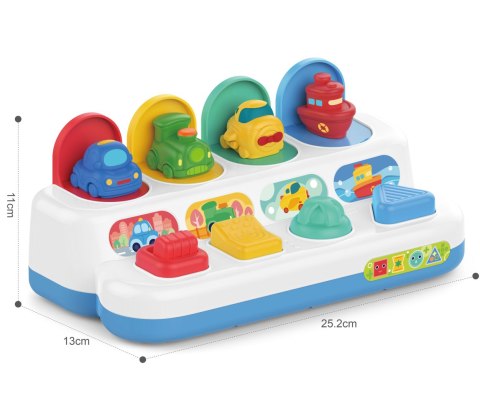 WOOPIE BABY Zabawka Edukacyjna Wyskakujące Pojazdy POP-UP WOOPIE BABY Zabawka Edukacyjna Wyskakujące Pojazdy POP-UP