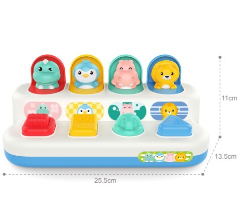 WOOPIE BABY Zabawka Edukacyjna Wyskakujące Zwierzątka POP-UP WOOPIE BABY Zabawka Edukacyjna Wyskakujące Zwierzątka POP-UP