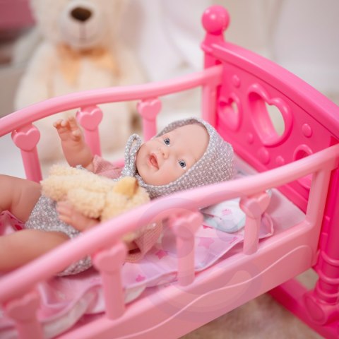 WOOPIE ROYAL Lalka Bobas 36 cm w Ubranku z Misiem Akcesoria do Karmienia WOOPIE ROYAL Lalka Bobas 36 cm w Ubranku z Misiem Akcesoria do Karmienia