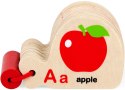 VIGA Drewniana Książeczka do Nauki Alfabetu i Angielskiego Montessori VIGA Drewniana Książeczka do Nauki Alfabetu i Angielskiego Montessori